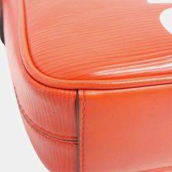 Louis Vuitton Rouge Leather Supreme Danube PM Shoulder Bag