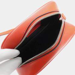 Louis Vuitton Rouge Leather Supreme Danube PM Shoulder Bag