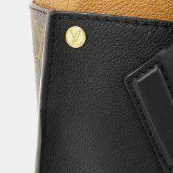 Louis Vuitton Black Monogram On My Side MM Handbag