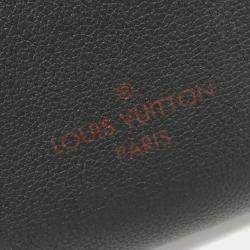 Louis Vuitton Black Monogram On My Side MM Handbag