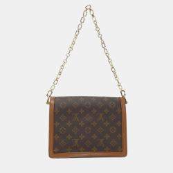Louis Vuitton Monogram Reverse Dauphine MM Shoulder Bag
