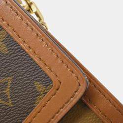Louis Vuitton Monogram Reverse Dauphine MM Shoulder Bag