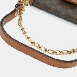 Louis Vuitton Monogram Reverse Dauphine MM Shoulder Bag