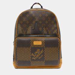 Louis Vuitton Brown Damier Giant Squared Canvas Backpack
