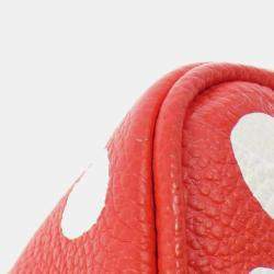Louis Vuitton x Kusama Red Infinite Dots Cub Bag