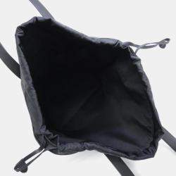 Louis Vuitton Black Leather Monogram Shadow Helmet Handbag 