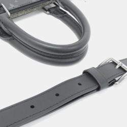 Pre Owned Louis Vuitton Monogram Eclipse Canvas Sac Plat Tote Bag