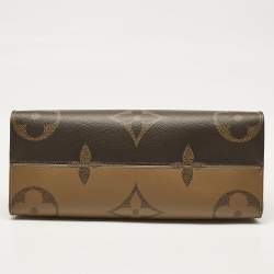 Pre Owned Louis Vuitton Monogram Giant Reverse Canvas Onthego MM Bag
