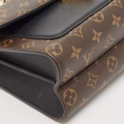 Pre Owned Louis Vuitton Black Monogram Canvas Victoire Bag