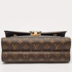 Pre Owned Louis Vuitton Black Monogram Canvas Victoire Bag