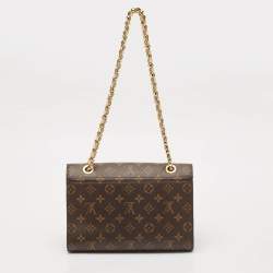 Pre Owned Louis Vuitton Black Monogram Canvas Victoire Bag
