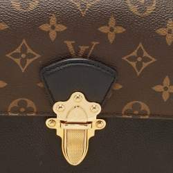 Pre Owned Louis Vuitton Black Monogram Canvas Victoire Bag