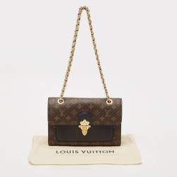 Pre Owned Louis Vuitton Black Monogram Canvas Victoire Bag