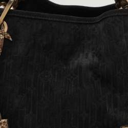Louis Vuitton Black Monogram Embossed Suede Limited Edition Whisper PM Bag