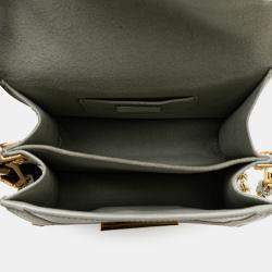 Louis Vuitton White Epi Mini Dauphine