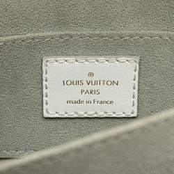 Louis Vuitton White Epi Mini Dauphine