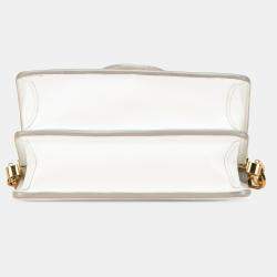 Louis Vuitton White Epi Mini Dauphine