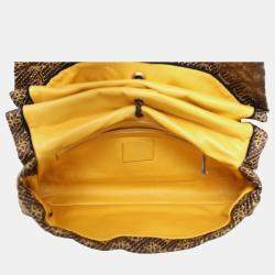 Louis Vuitton Coconut Monogram Metisse African Queen Clutch 