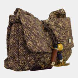 Louis Vuitton Coconut Monogram Metisse African Queen Clutch 