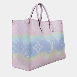 Louis Vuitton OnTheGo GM Monogram Spring Sunrise Pastel Bag