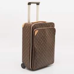 Pre Owned Louis Vuitton Monogram Canvas Pegase 55 Trolley Case