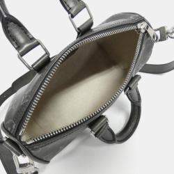 Louis Vuitton Brushed Monogram Keepall Bandouliere 25 Cm Shoulder Bag