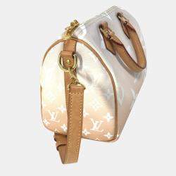 Louis Vuitton Orange Monogram Giant Gradient Bloom Mini Duffle Bag