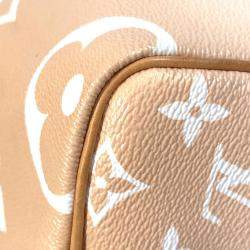 Louis Vuitton Orange Monogram Giant Gradient Bloom Mini Duffle Bag