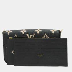 Louis Vuitton Monogram Empreinte Pochette Felicie Chain Shoulder Bag