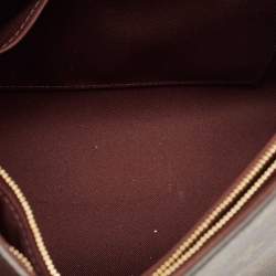 Pre Owned Louis Vuitton Monogram Canvas Braided Cluny MM Bag