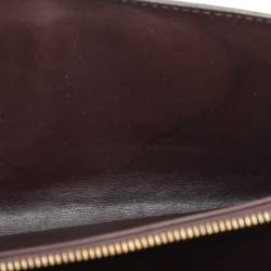 Louis Vuitton Amarante Monogram Vernis Sarah Continental Wallet