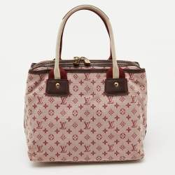 Pre Owned Louis Vuitton Cherry Monogram Mini Lin Sac Mary Kate Bag
