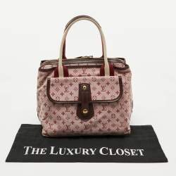 Pre Owned Louis Vuitton Cherry Monogram Mini Lin Sac Mary Kate Bag