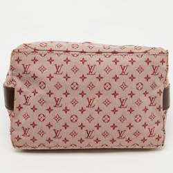 Pre Owned Louis Vuitton Cherry Monogram Mini Lin Sac Mary Kate Bag