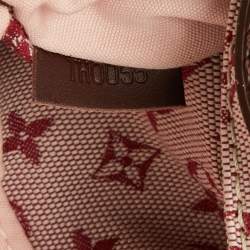 Pre Owned Louis Vuitton Cherry Monogram Mini Lin Sac Mary Kate Bag