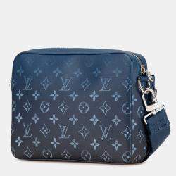 Louis Vuitton Blue Monogram Gradient Trio Messenger Bag