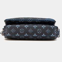 Louis Vuitton Blue Monogram Gradient Trio Messenger Bag