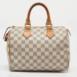 Louis Vuitton Damier Azur Canvas Speedy 25 Bag