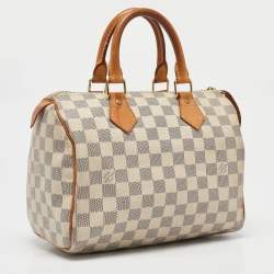 Louis Vuitton Damier Azur Canvas Speedy 25 Bag
