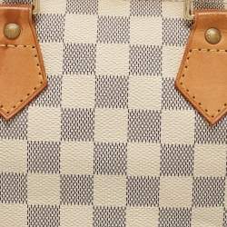 Louis Vuitton Damier Azur Canvas Speedy 25 Bag