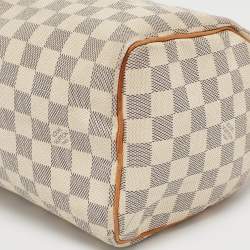 Louis Vuitton Damier Azur Canvas Speedy 25 Bag