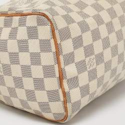 Louis Vuitton Damier Azur Canvas Speedy 25 Bag