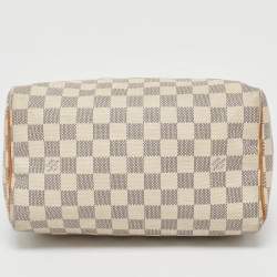 Louis Vuitton Damier Azur Canvas Speedy 25 Bag