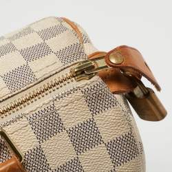 Louis Vuitton Damier Azur Canvas Speedy 25 Bag