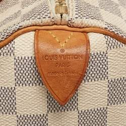 Louis Vuitton Damier Azur Canvas Speedy 25 Bag