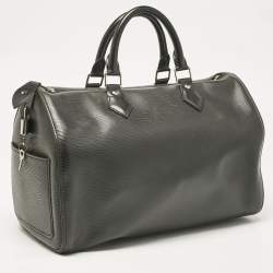 Louis Vuitton Black Epi Leather Speedy 30 Bag