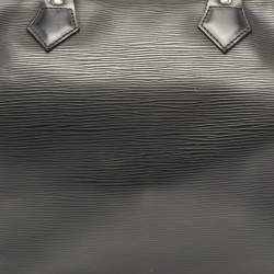 Louis Vuitton Black Epi Leather Speedy 30 Bag