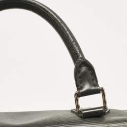 Louis Vuitton Black Epi Leather Speedy 30 Bag
