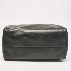Louis Vuitton Black Epi Leather Speedy 30 Bag
