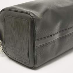 Louis Vuitton Black Epi Leather Speedy 30 Bag
